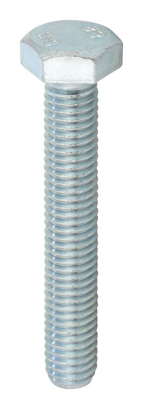 HILLMAN M8-1.25 mm D X 50 mm L Heat Treated Steel Hex Head Cap Screw