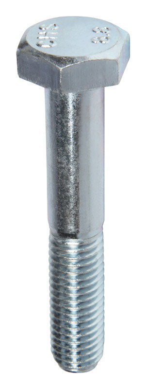 HILLMAN M10-1.50 mm D X 60 mm L Heat Treated Zinc Steel Hex Head Cap Screw