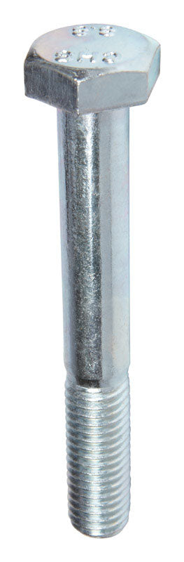 HILLMAN M10-1.50 mm D X 75 mm L Heat Treated Zinc Steel Hex Head Cap Screw