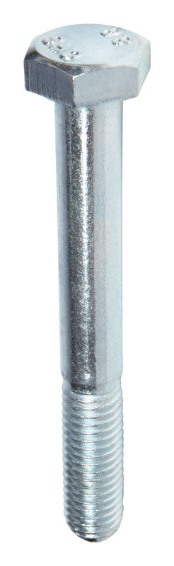 HILLMAN M10-1.50 mm D X 80 mm L Heat Treated Zinc Steel Hex Head Cap Screw
