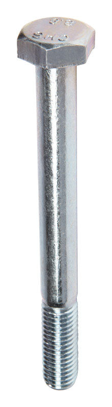 HILLMAN M10-1.50 mm D X 100 mm L Heat Treated Zinc Steel Hex Head Cap Screw