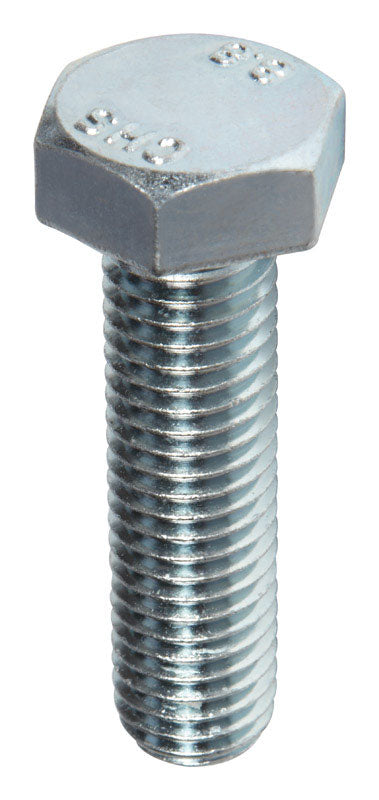 HILLMAN M12-1.75 mm D X 45 mm L Heat Treated Zinc Steel Hex Head Cap Screw