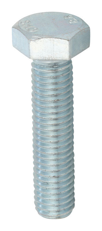HILLMAN M12-1.75 mm D X 50 mm L Heat Treated Zinc Steel Hex Head Cap Screw