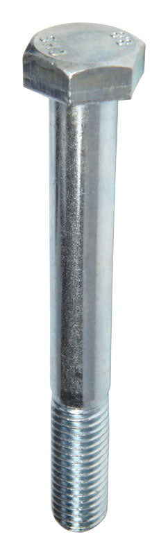HILLMAN M12-1.75 mm D X 100 mm L Heat Treated Zinc Steel Hex Head Cap Screw