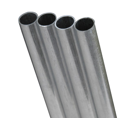 K&S 1/16 in. D X 12 in. L Round Aluminum Tube