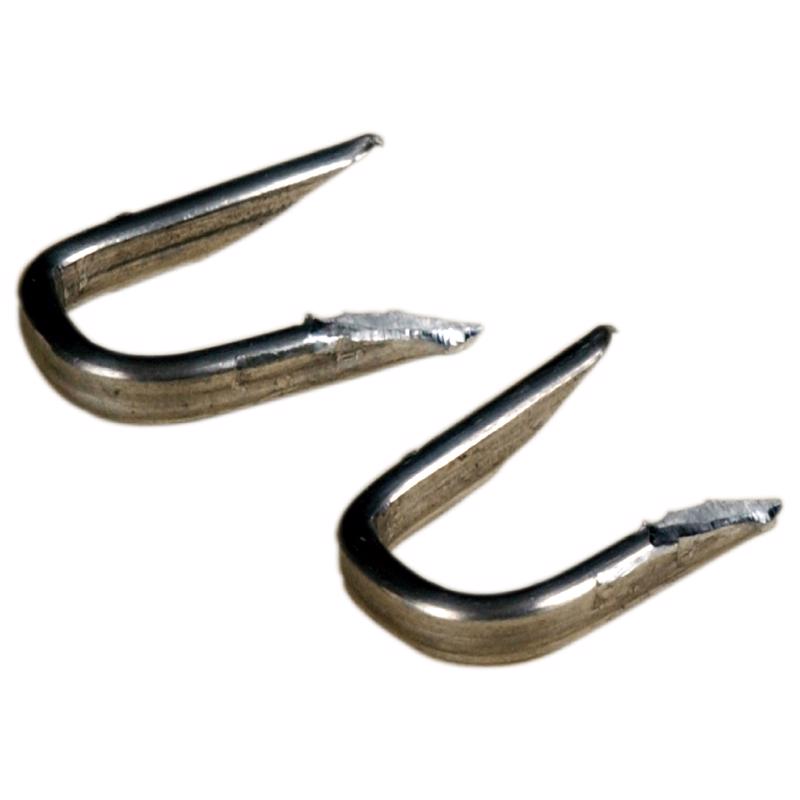 HILLMAN Anchor Wire No. 5 X 3/8 in. L Silver Aluminum Double Point Tacks