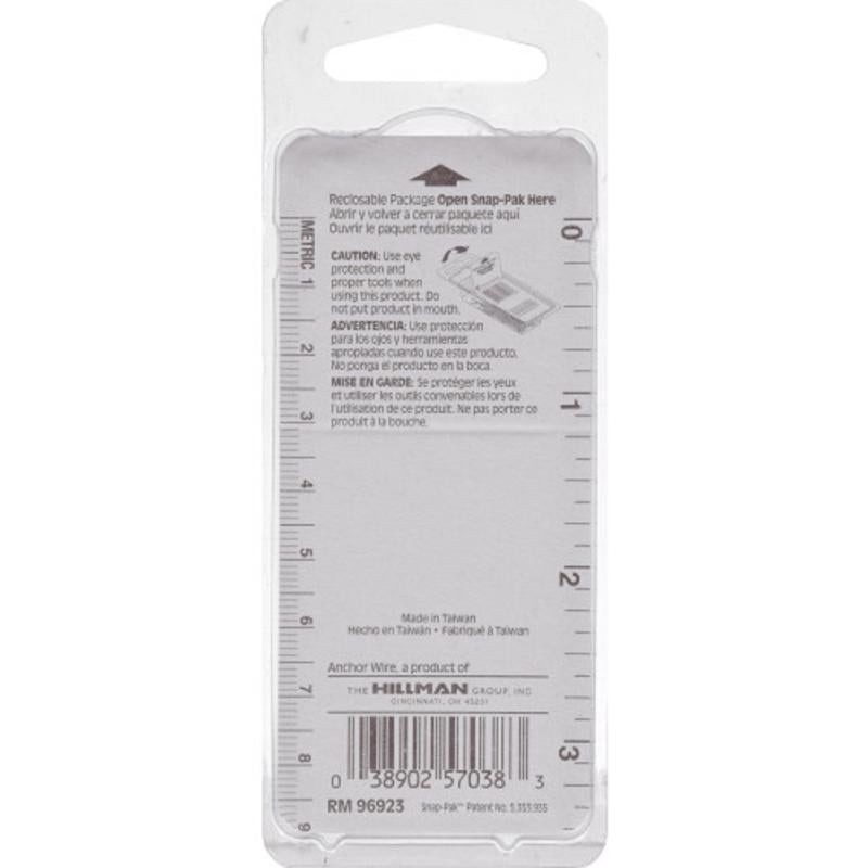 HILLMAN Anchor Wire 16 Ga. X 5/8 in. L Brass Escutcheon Pins 2 oz