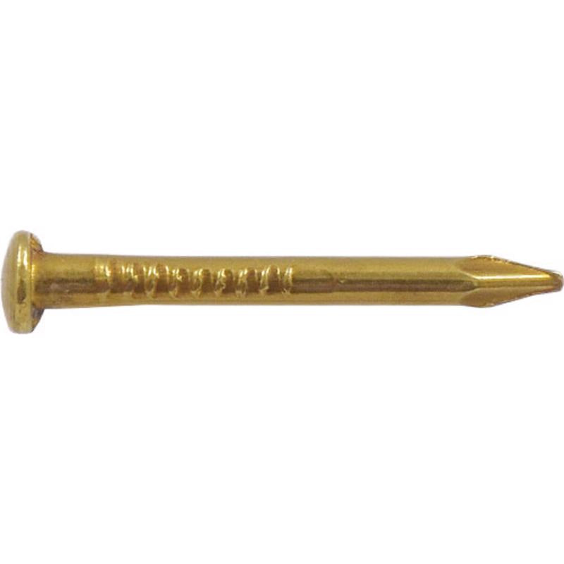 HILLMAN Anchor Wire 16 Ga. X 5/8 in. L Brass Escutcheon Pins 2 oz