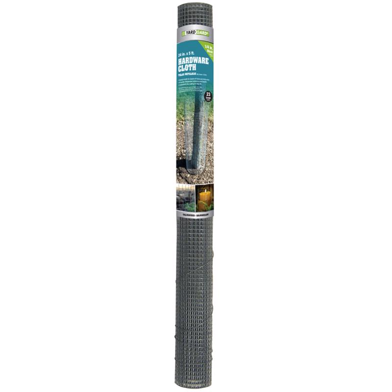 Garden Craft 24 in. H X 5 ft. L Galvanized Steel Hardware Cloth 1/4 in.