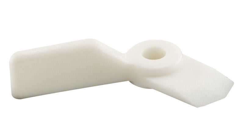 Prime-Line White Nylon Turn Button 9/16 in. L X 0.38 in. H