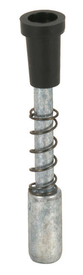 Prime-Line Black Aluminum Window Screen Plunger Latch 7/32 in. W X 1-1/2 in. L