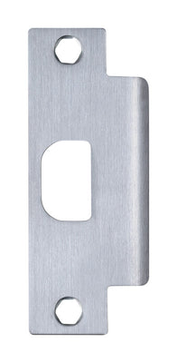 Tell Satin Silver Stainless Steel Strike Plate