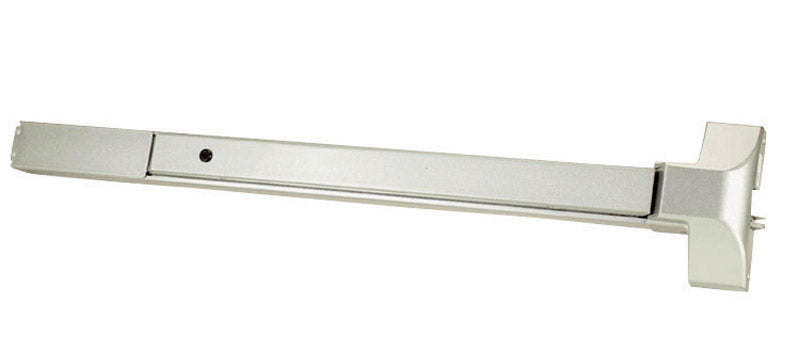 Tell 28 to 36 in. L Satin Chrome Silver Aluminum Commercial Exit Device