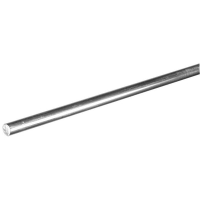 SteelWorks 72 in. L X 0.38 in. D Aluminum Rod