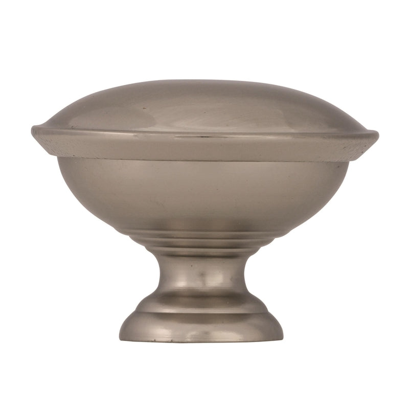 Amerock Allison Round Cabinet Knob 1-5/16 in. D 15/16 in. Brushed Chrome