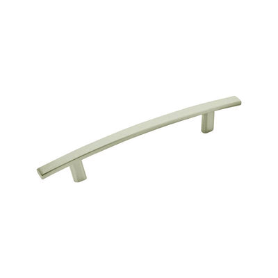 Amerock Cyprus Contemporary Arch Cabinet Pull 5-1/16 in. Satin Nickel Silver