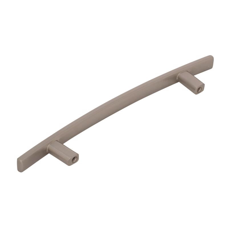 Amerock Cyprus Contemporary Arch Cabinet Pull 5-1/16 in. Satin Nickel Silver