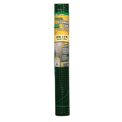 Garden Craft 24 in. H X 5 ft. L Steel Hardware Cloth 1/2 in.