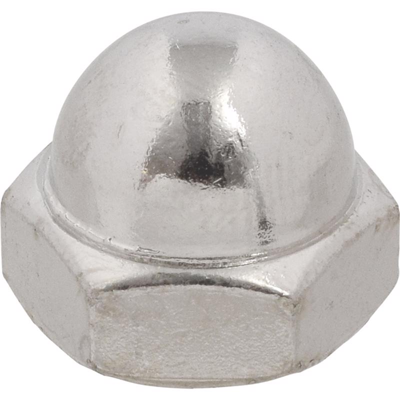 HILLMAN 10-24 in. Nickel Steel USS Acorn Nut