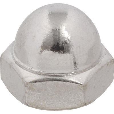 HILLMAN 10-24 in. Nickel Steel USS Acorn Nut