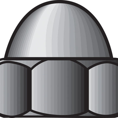 HILLMAN 5/16 in. Zinc-Plated Steel SAE Acorn Nut