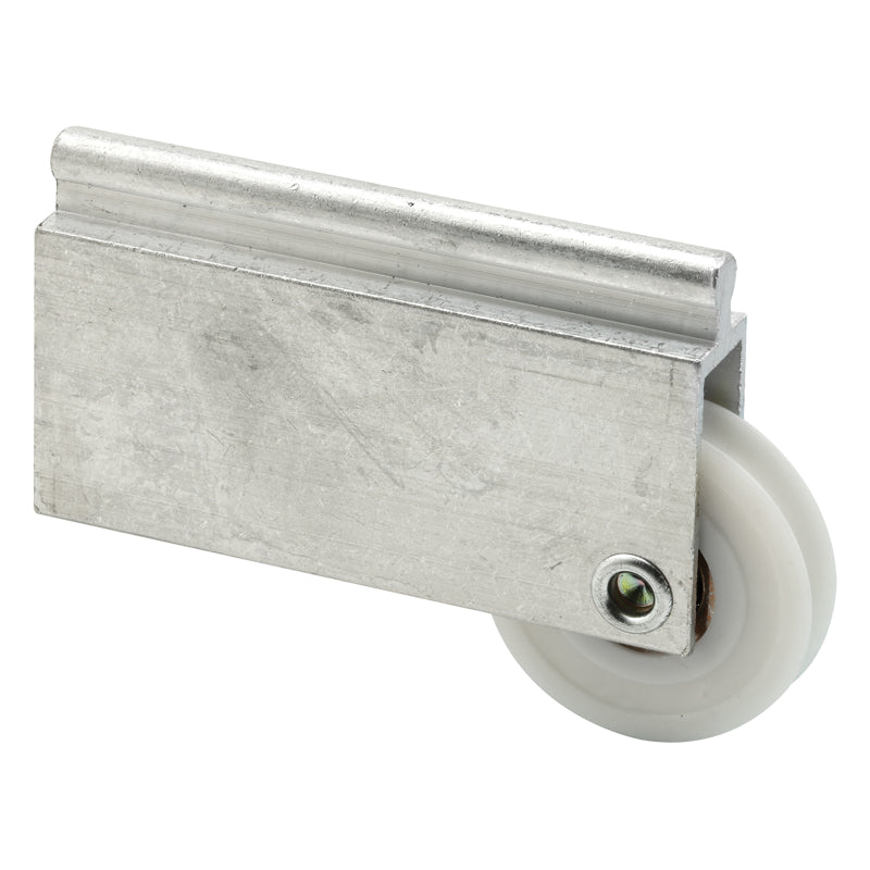 Prime-Line 1-1/2 in. D X 1.75 in. L Aluminum/Nylon Mirror Door Roller Assembly
