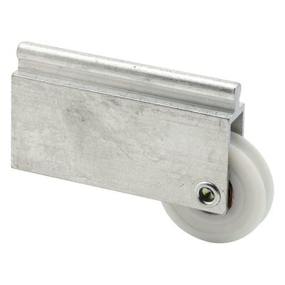 Prime-Line 1-1/2 in. D X 1.75 in. L Aluminum/Nylon Mirror Door Roller Assembly