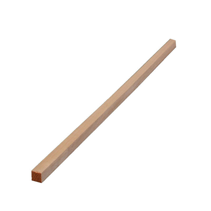 Alexandria Moulding Square Hardwood Dowel 3/8 in. D X 36 in. L Orange