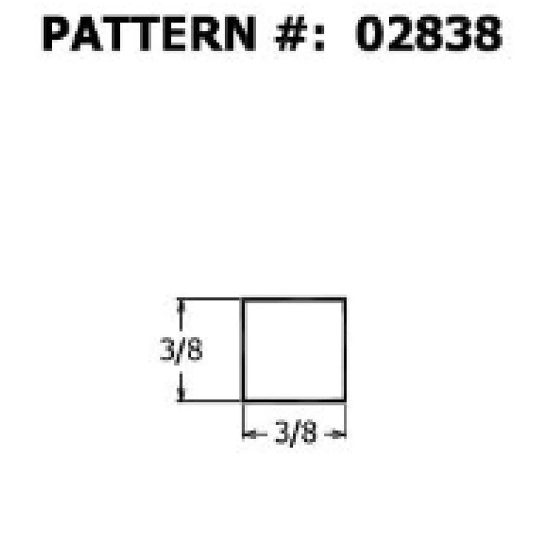 Alexandria Moulding Square Hardwood Dowel 3/8 in. D X 36 in. L Orange