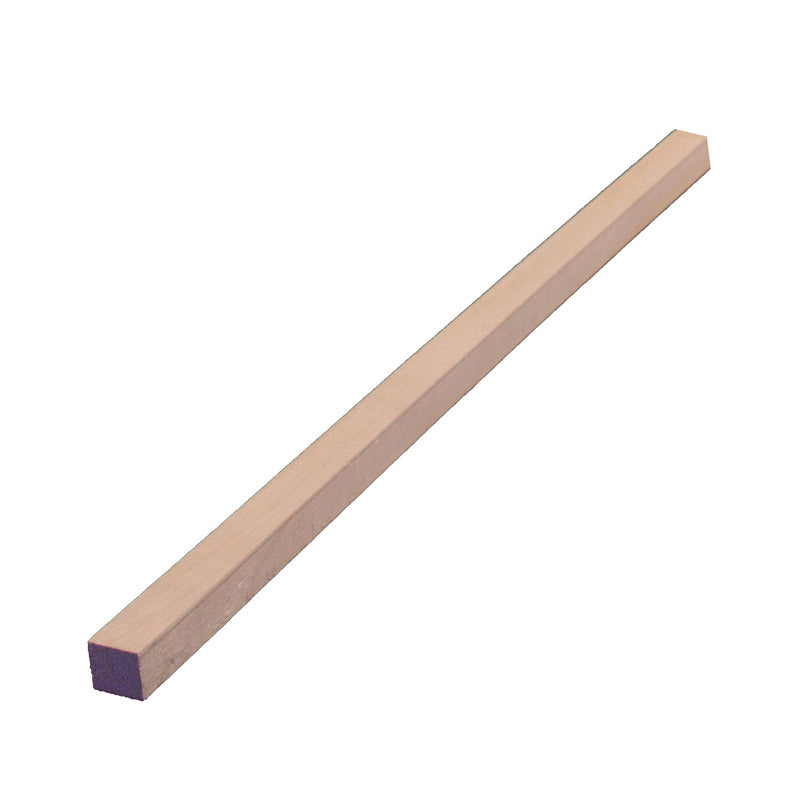 Alexandria Moulding Square Hardwood Dowel 1/2 in. D X 36 in. L Purple