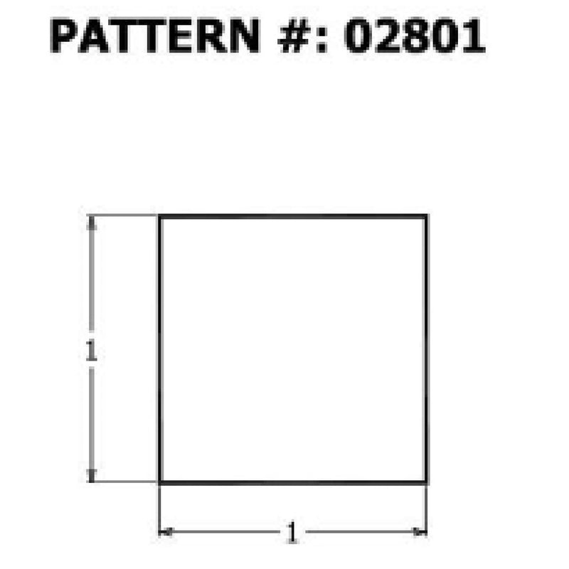 Alexandria Moulding Square Hardwood Dowel 1 in. D X 36 in. L Natural