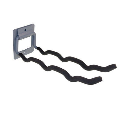 Crawford 5 in. L Zinc-Plated Gray Steel Flip Up Tool Hanger Hanger Holder 50 lb. cap.