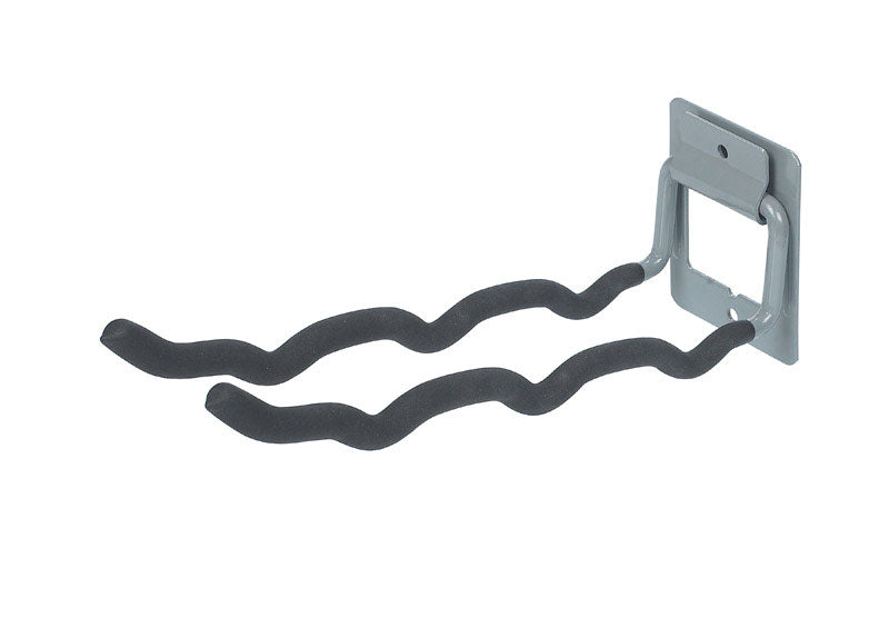 Crawford 5 in. L Zinc-Plated Gray Steel Flip Up Tool Hanger Hanger Holder 50 lb. cap.