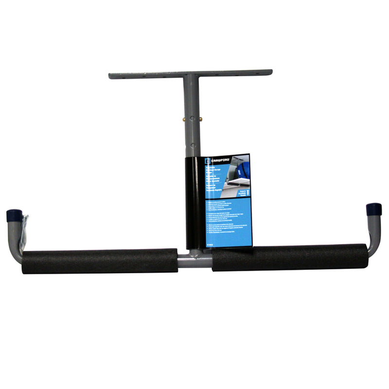 Crawford 1 in. L Black Steel Overhead Storage Hanger Overhead Storage Hanger 50 lb. cap.