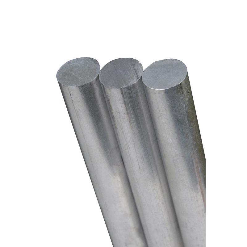 K&S 1/4 in. D X 12 in. L Stainless Steel Unthreaded Rod
