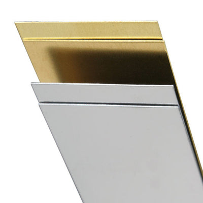 K&S 12 in. L X 3/4 in. W Stainless Steel Strip