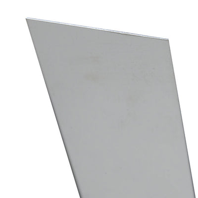 K&S 12 in. L X 6 in. W Mirror Stainless Steel Sheet Metal