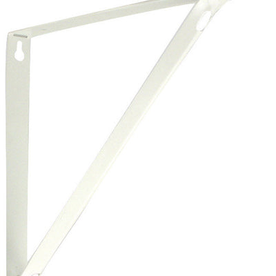 Knape & Vogt Closet Pro White Steel Bracket N/A Ga. 10.25 in. L 250 lb