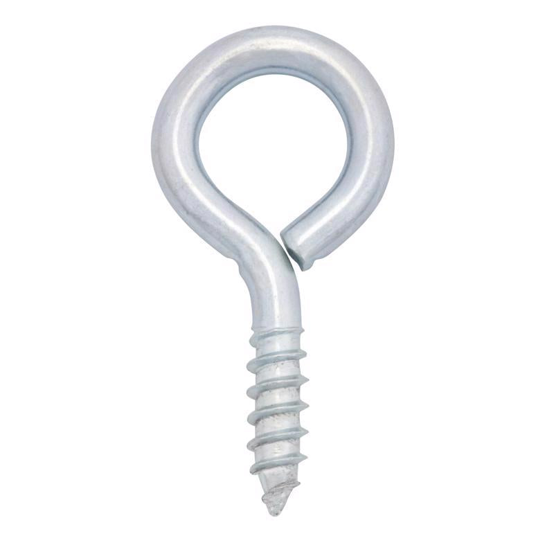 Hampton 1/4 in. D X 1-7/8 in. L Zinc-Plated Steel Screw Eye 70 lb. cap. 50 pk