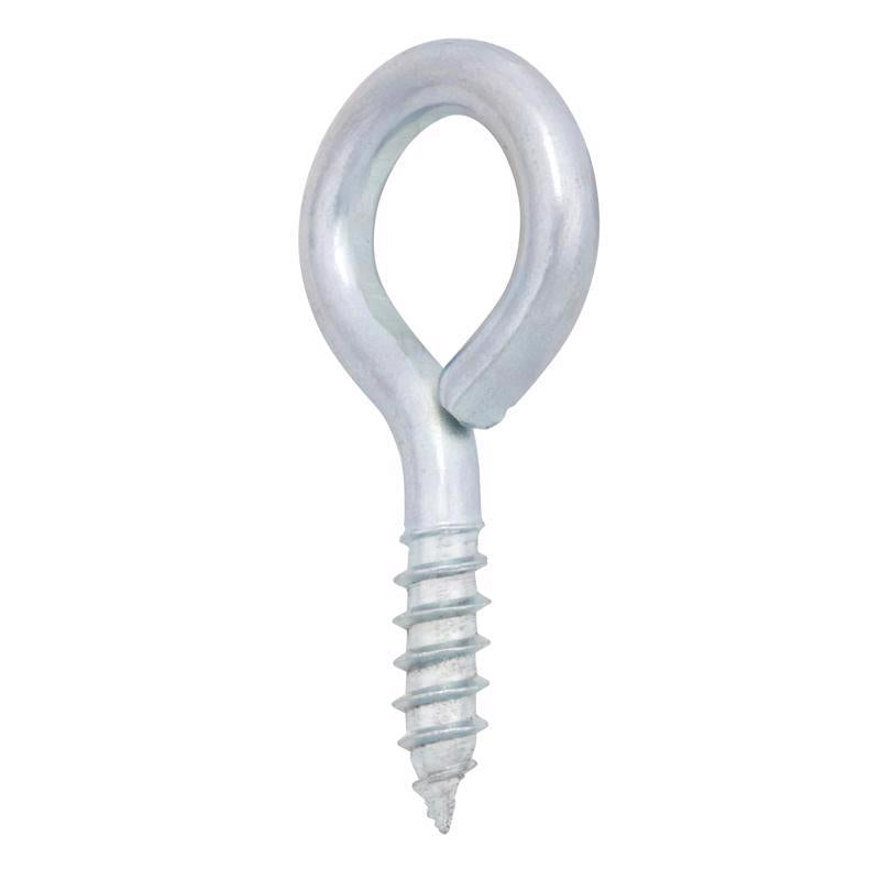 Hampton 1/4 in. D X 1-7/8 in. L Zinc-Plated Steel Screw Eye 70 lb. cap. 50 pk