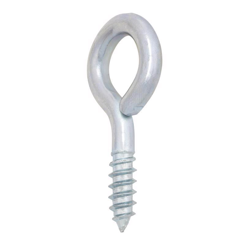 Hampton 9/32 in. D X 2-13/16 in. L Zinc-Plated Steel Screw Eye 120 lb. cap. 50 pk