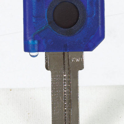 Giant Concepts LLC Keylights Blue Head House Key Blank w/Flashlight KW1 Single For Kwikset KW1/Weise
