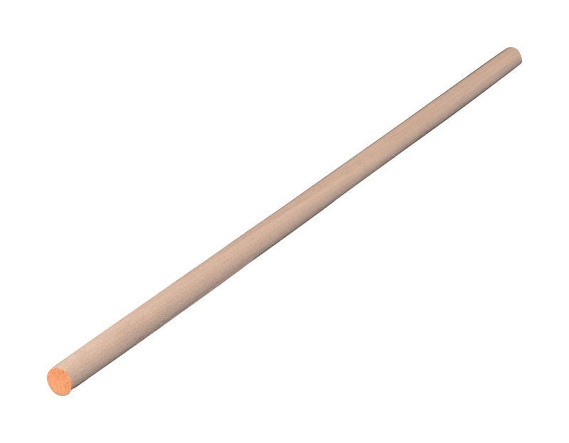 Alexandria Moulding Round Ramin Hardwood Dowel 3/8 in. D X 48 in. L Orange