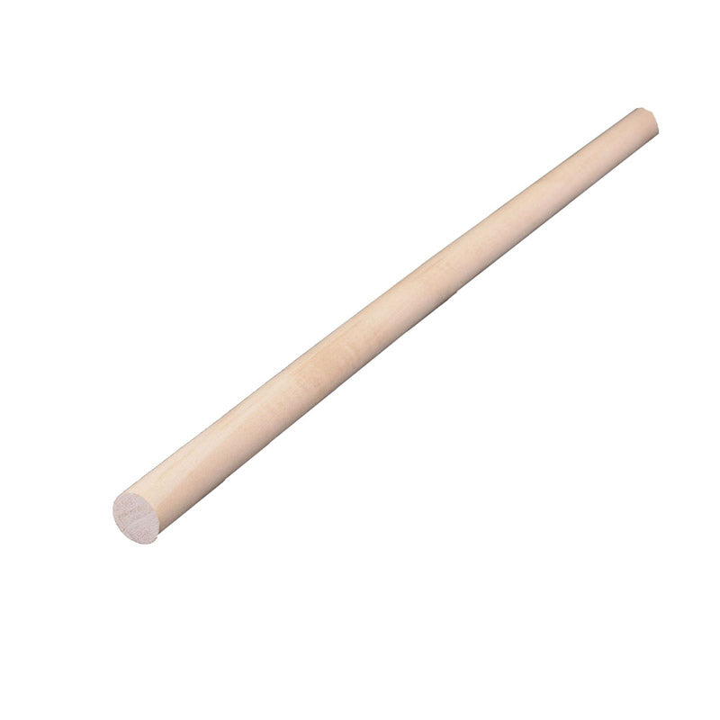 Alexandria Moulding Round Ramin Hardwood Dowel 5/8 in. D X 48 in. L Gray