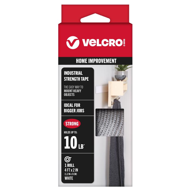 VELCRO Brand Industrial Strength Medium Nylon Hook and Loop Fastener 48 in. L