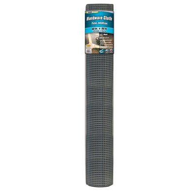 Garden Craft 48 in. H X 50 ft. L Galvanized Steel Hardware Cloth 1/2 in.