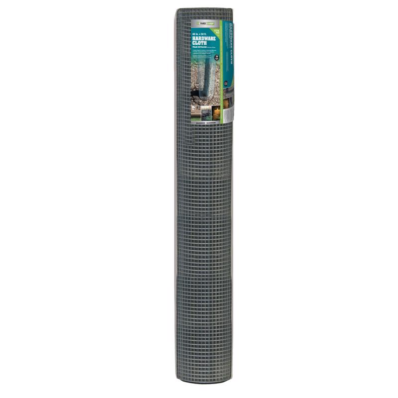 Garden Craft 48 in. H X 50 ft. L Galvanized Steel Hardware Cloth 1/2 in.