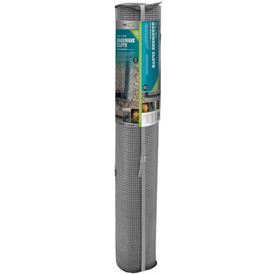 Garden Craft 36 in. H X 50 ft. L Galvanized Steel Hardware Cloth 1/4 in.