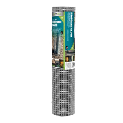 Garden Craft 48 in. H X 25 ft. L Galvanized Steel Hardware Cloth 1/2 in.