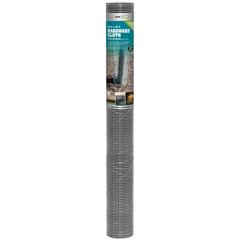 Garden Craft 36 in. H X 25 ft. L Galvanized Steel Hardware Cloth 1/4 in.